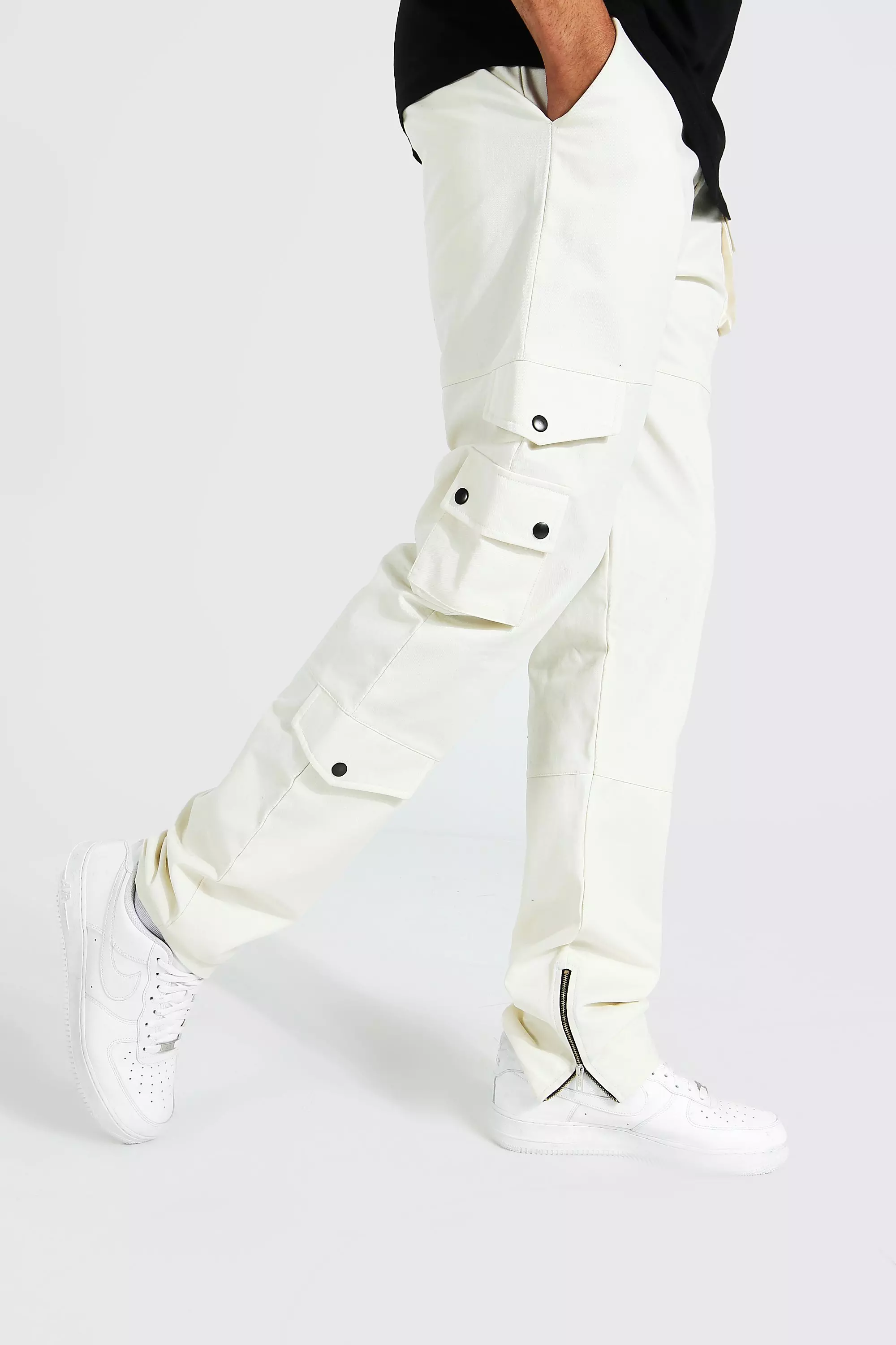 Pantalon cargo hotsell off white